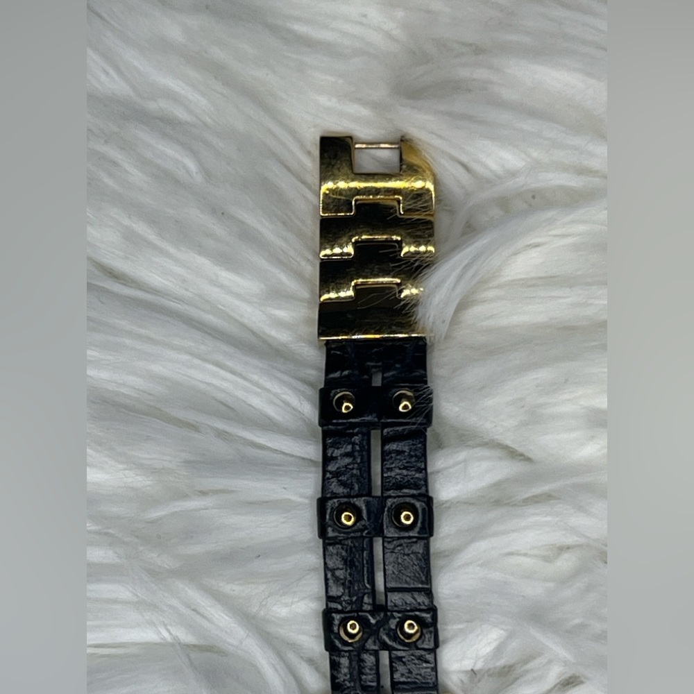 Kenneth Cole Reaction Gold-tone KC2407-U54-06 Stainless Steel & Leather Watch - Picture 4 of 8